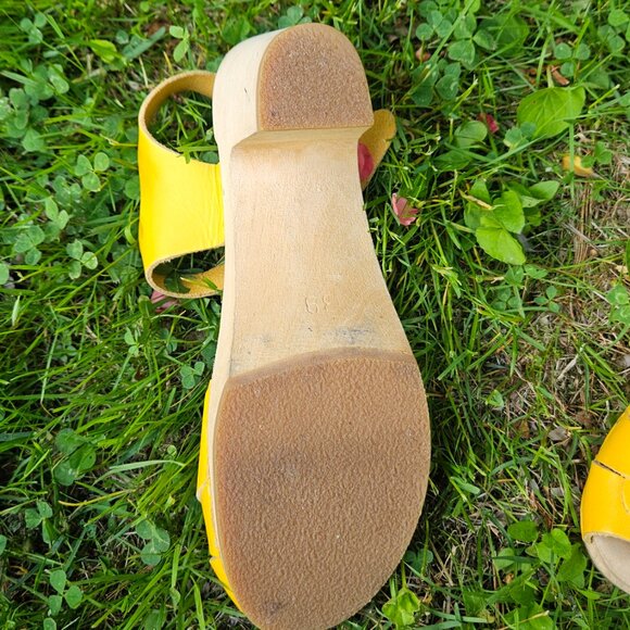 Swedish Hasbeens, Women's Clog Sandal, gently used - sz 39 - $150 - Picture 9 of 12
